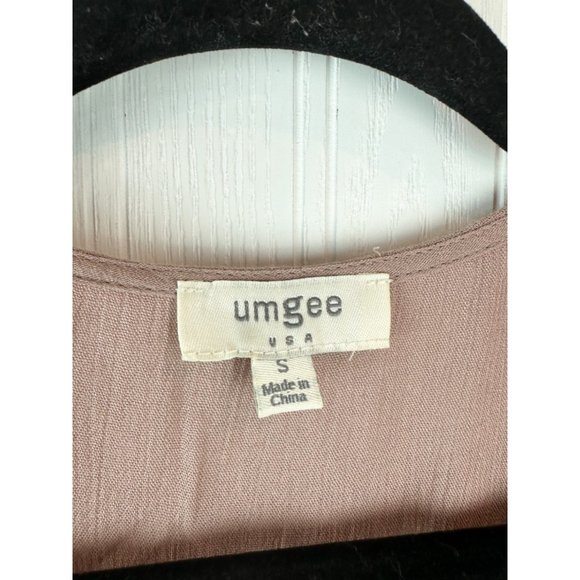 Umgee boho‎ Blush dress embroidered bodice size small - Picture 4 of 6